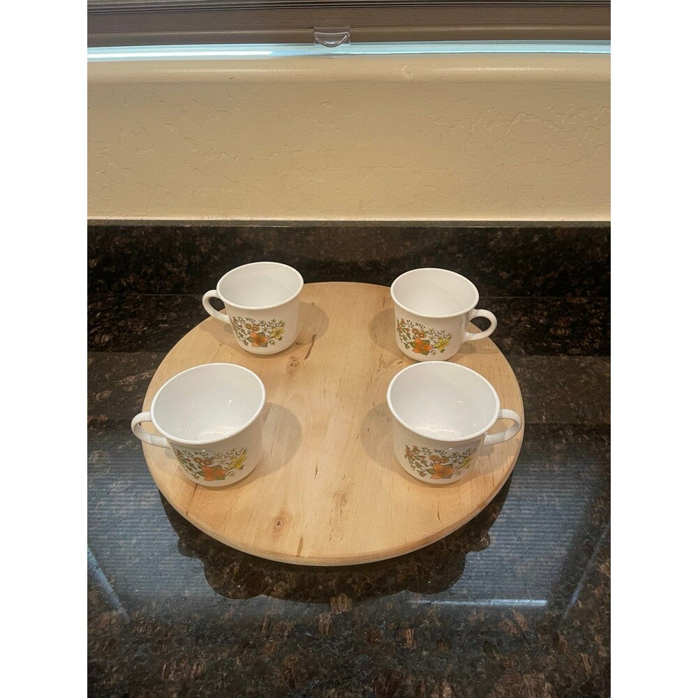 SET OF 4 VINTAGE CORELLE INDIAN SUMMER PATTERN MUG - Picture 3 of 7